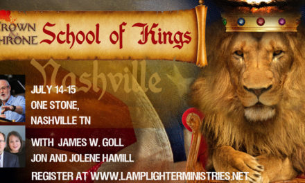 This Weekend—James Goll Joins Nashville School of Kings!