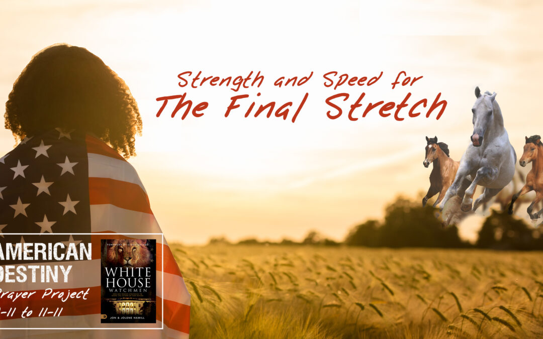 JUSTICE BARRET SEATED—Now Receive Strength and Speed for the Final Stretch!