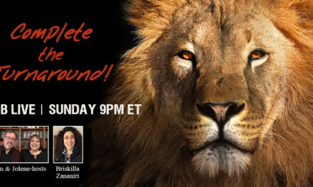 FB LIVE 9PM TONIGHT—COMPLETE THE TURNAROUND!