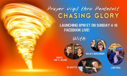 8PM TONIGHT! FB LIVE—“CHASING GLORY” with Ed Watts, Kelsey Bohlender, Lori Perz!