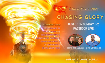 FB LIVE 8pm SUNDAY WITH CHRIS MITCHELL, LORI PERZ—CHASING GLORY!