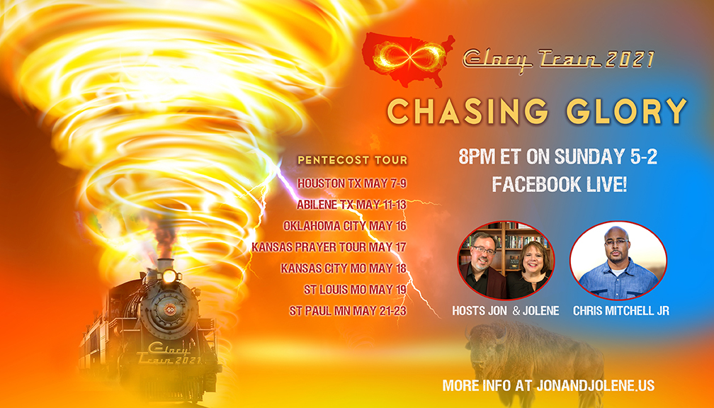 FB LIVE 8pm SUNDAY WITH CHRIS MITCHELL, LORI PERZ—CHASING GLORY!