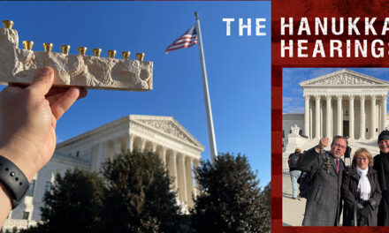 CALL TONIGHT—HANUKKAH HEARINGS—PRAY THIS NOW!