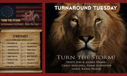 <strong>TURN THE STORM TOUR—Special Commissioning!<br>August 26, Jacksonville House of Prayer</strong>