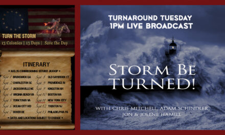 <strong>STORM BE TURNED! IMPARTATION OF FAITH FOR VICTORY<br>Turnaround Tuesday Live Broadcast 1pm ET!</strong>