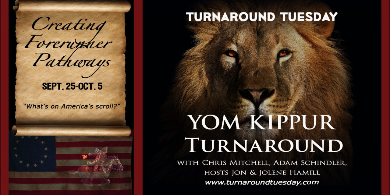 <strong>TURNAROUND TUESDAY! THE YOM KIPPUR TURNAROUND<br>Live Broadcast 1pm ET </strong>