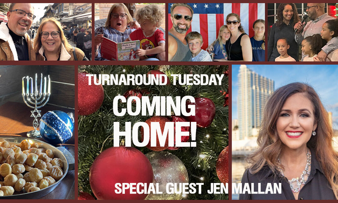 COMING HOME! WITH SPECIAL GUEST JEN MALLAN