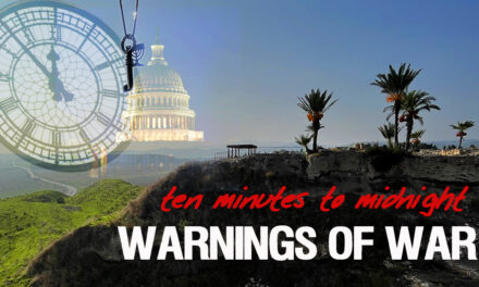 <strong>WARNINGS OF WAR—TEN MINUTES TO MIDNIGHT</strong>