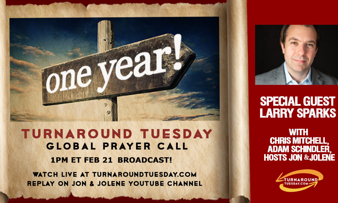 LARRY SPARKS JOINS—TURNAROUND TUESDAY YEAR ANNIVERSARY!