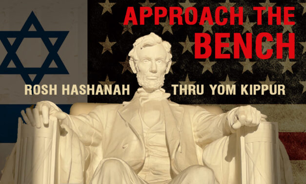 APPROACH THE BENCH—SUE ROWE ON THE DAYS OF AWE