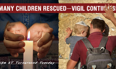 MANY CHILDREN RESCUED—VIGIL CONTINUES!