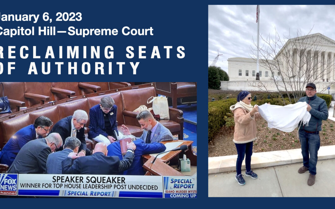 CAPITOL BREAKTHROUGH—RECLAIMING SEATS OF AUTHORITY!