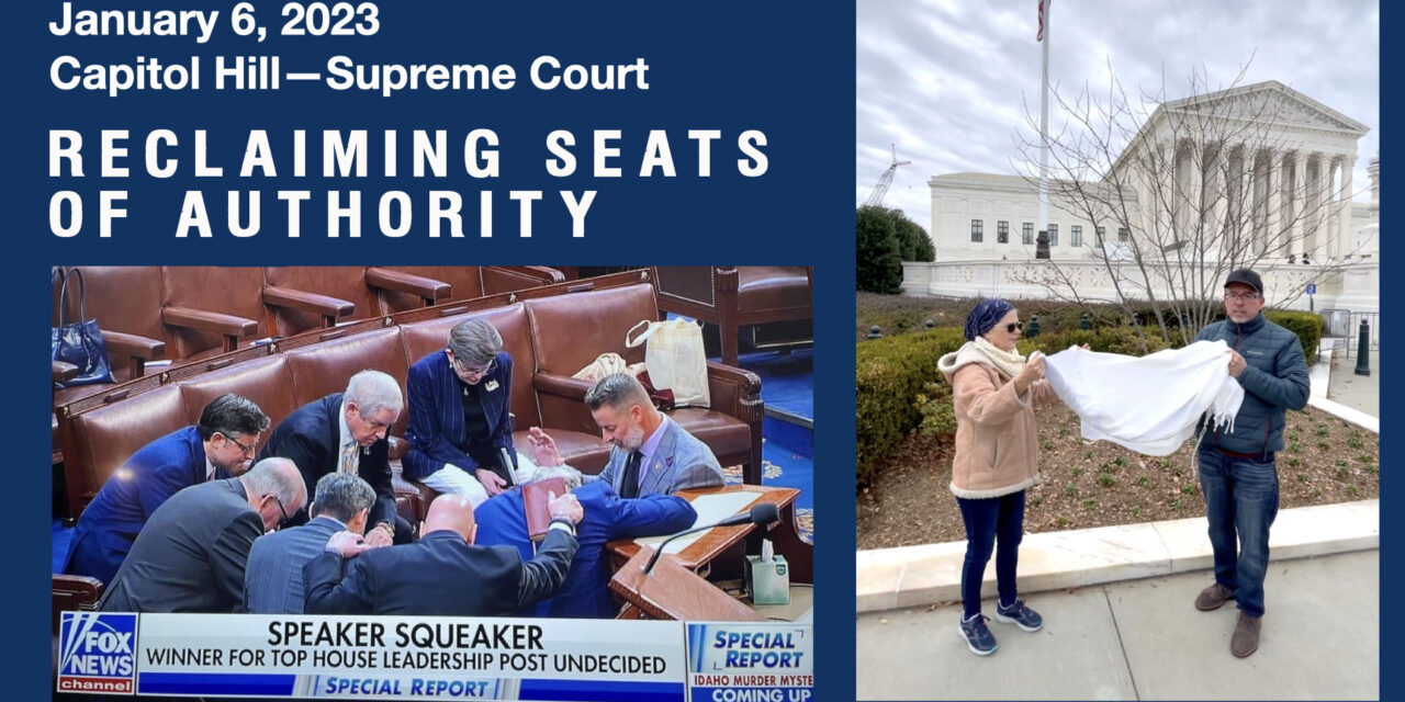 CAPITOL BREAKTHROUGH—RECLAIMING SEATS OF AUTHORITY!