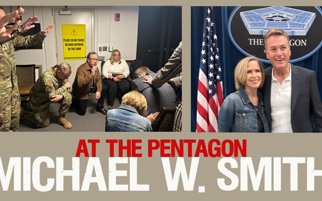 MICHAEL W. SMITH AT THE PENTAGON!