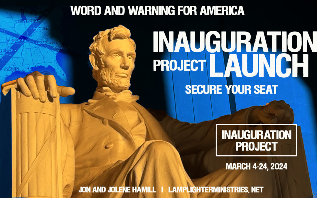 INAUGURATION PROJECT LAUNCH—SECURE YOUR SEAT