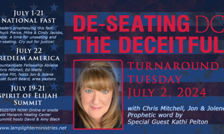 DE-SEATING THE DECEITFUL! PROPHECY BY SPECIAL GUEST KATHI PELTON