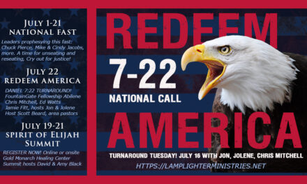 7-22 REDEEM AMERICA! NATIONAL CALL TO PRAYER