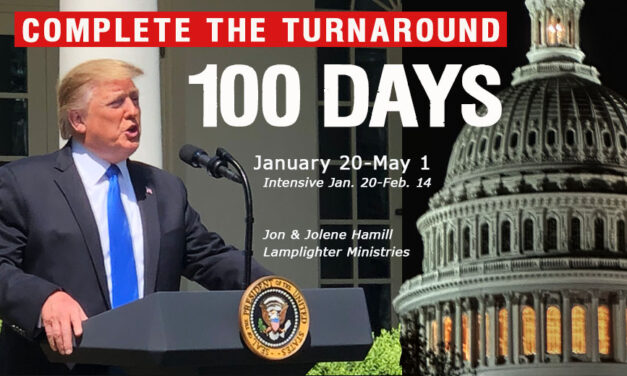 ANNOUNCING 100 DAYS PROJECT— COMPLETE THE TURNAROUND!