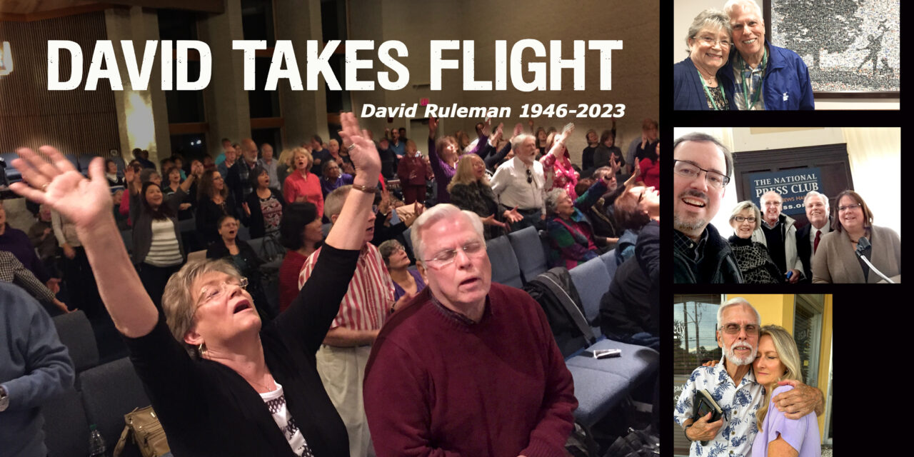 DAVID RULEMAN—A SPIRITUAL FATHER TAKES FLIGHT