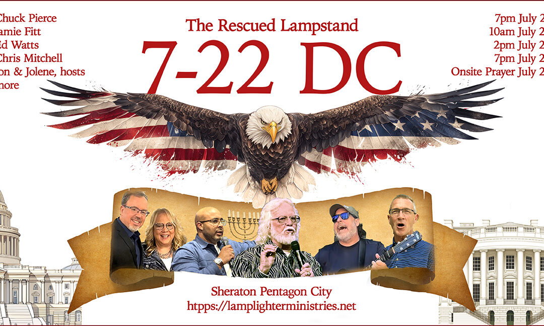 CHUCK PIERCE JOINS 7-22 DC! REGISTRATION OPEN
