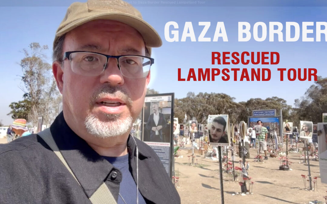 VIDEO—A WEEK AGO WE VISITED GAZA BORDER…