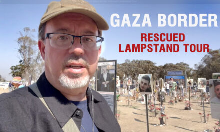 VIDEO—A WEEK AGO WE VISITED GAZA BORDER…