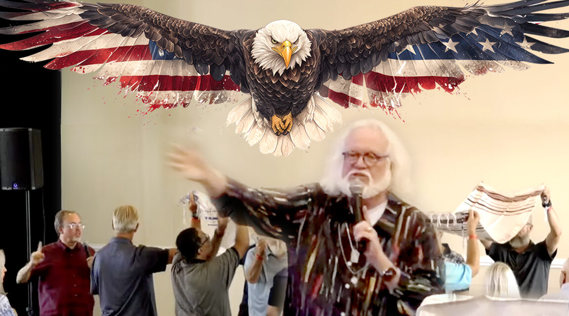 GLORY! CHUCK PIERCE PROPHESIES TO DC