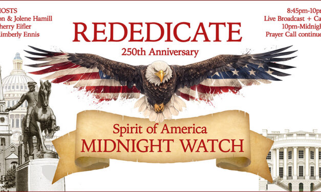 REDEDICATE PROPHECY—NEW BIRTH OF FREEDOM