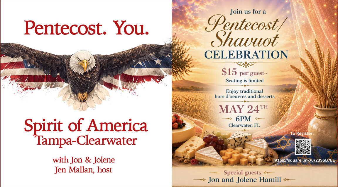 PENTECOST. YOU. TAMPA-CLEARWATER!